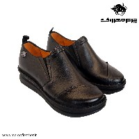 کفش دست دوزطبی روزمره کد378رنگ مشکی سایز 41