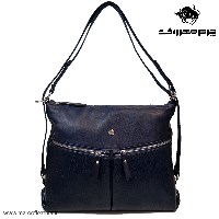 کیف اداری کوله پشتی دوشی کد611رنگ سورمه ای