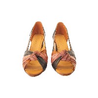 کفش مجلسی جلوبازپاشنه پنج سانت کد528رنگ مشکی صورتی سایز36