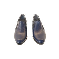 کفش اداری روزمره پاشنه چهارسانت کد25رنگ سورمه ای سایز38