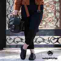 کفش دست دوزطبی روزمره کد378رنگ مشکی سایز39