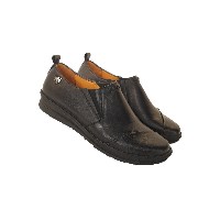 کفش دست دوزطبی روزمره کد378رنگ مشکی سایز40