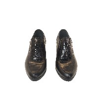 کفش اداری روزمره پاشنه چهارسانت کدزد14رنگ مشکی سایز42